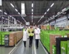 Marta Gastón visita la empresa Valeo Térmico